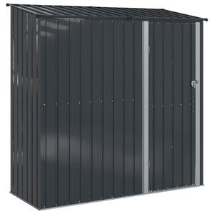 Zahradní kůlny Antracit 203 x 85,5 x 200 cm Kov