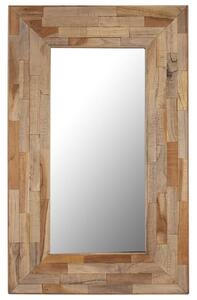 Zrcadlo z recyklovaného teaku 50 x 80 cm