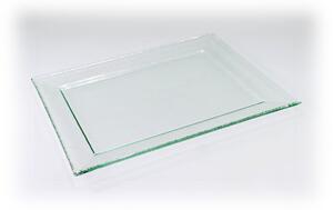 BDK-GLASS Servírovací tác MAXIM 29x23cm Barva: Čiré sklo