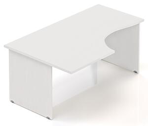 Rauman Ergonomický stůl Visio L 160 cm x 70 cm / 100 cm Barva: Bílá