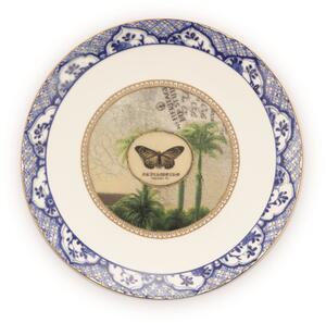 Pip Studio Heritage talíř Ø15cm, modrý (Porcelánový talíř)