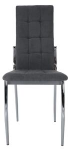 Jídelní židle ADORA (tmavě šedá). 1091695