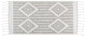 Venkovní koberec 80 x 150 cm šedý/bílý TABIAT