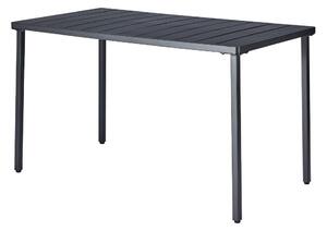 Zahradní stůl SALTON (černá) (pro 4-6 osob). 1091744