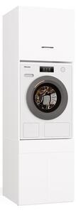 TP Living Koupelnová skříňka na pračku s nástavcem POLA TWIN 1S Z 64 cm bílá