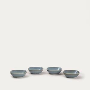 Set misek OKINAWA tyrkysové (4 ks)