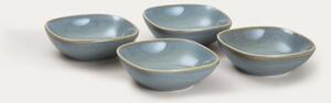Set misek OKINAWA tyrkysové (4 ks)