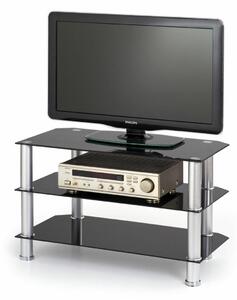 DekorStyle TV stolek Halmar 80 cm černý