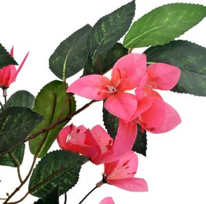 Umělá rostlina rododendron s květináčem růžová 165 cm