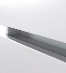 MIDI SKŘÍŇKA, bílá, barvy dubu, 40/130/35 cm Held - Koupelnové série, Online Only