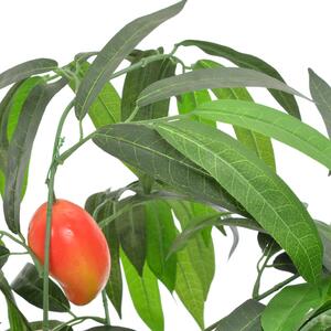 Umělá rostlina mangovník s květináčem zelená 150 cm