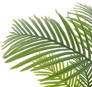 Umělá rostlina palma s květináčem zelená 120 cm