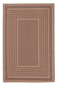 Venkovní koberec sankas 180 x 270 cm hnědý