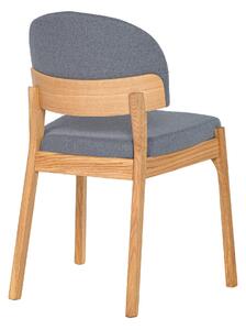 Polstrovaná židle šedá Pillar