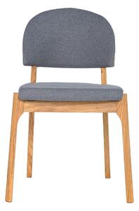 Polstrovaná židle šedá Pillar