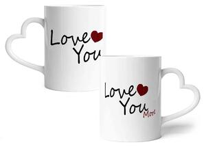 Sablio Hrnky Love you, Love you more: 2ks 330ml