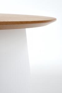 HALMAR Konferenční stolek Azzura přírodní/bílý