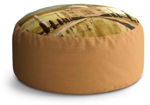 Sablio Taburet Circle Taj Mahal: 38x48 cm