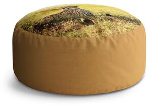 Sablio Taburet Circle Gepard: 38x48 cm