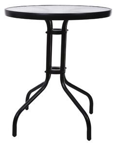 MODERNHOME Zahradní stolek 60 cm černý