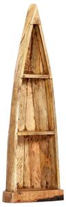 Skříňka dřevěná loď 40 x 30 x 130 cm masivní mangovníkové dřevo