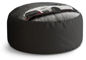 Sablio Taburet Circle Nissan GTR 35 Šedý: 38x48 cm