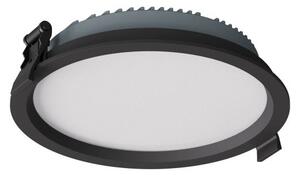 Zápustné LED svítidlo ARA, ø17cm Barva: Černá