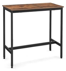 Barový stůl Paige 100x90x40 cm (hnědá)