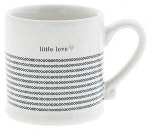 Keramický šálek na espresso Stripes/Little Love 80 ml