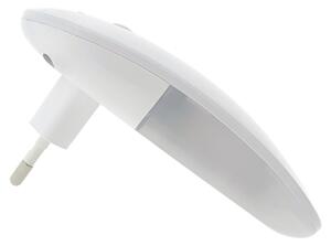 LED Noční světlo se senzorem LED/1W/230V bílá