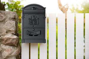 TZB Poštovní schránka Amund černá