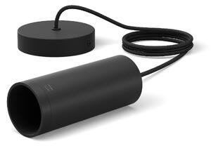 Černý závěsný kabel pro žárovky Philips Hue E27, IP20