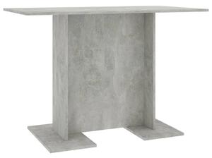 Jídelní stůl betonově šedý 110 x 60 x 75 cm dřevotříska