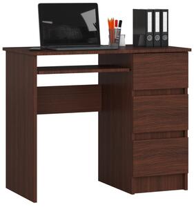 Kancelářský stůl A-6 CLP pravostranný wenge