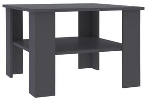 Konferenční stolek šedý 60 x 60 x 42 cm dřevotříska