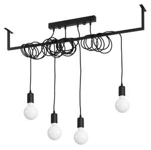 Sollux Lighting Lustr SALAMANCA 4 černý