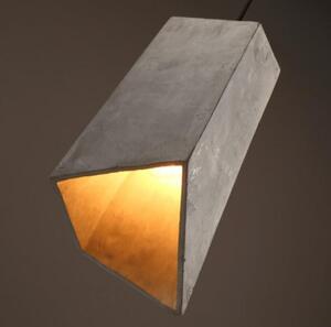 Archimedes - betonové stropní svítidlo