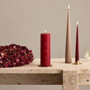Adventní svíčka 20 cm – 36 Winter berry