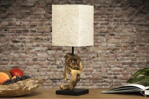 ROOT Hypnotic Beige - béžová lampa na noční stolek
