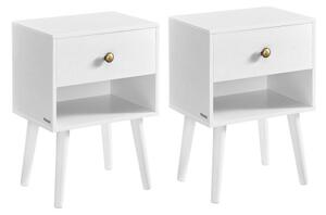 Set dvou nočních stolků LET855W01 (2ks)