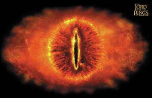 Umělecký tisk Pán Prstenů - Sauronovo oko, (40 x 26.7 cm)
