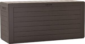 Zahradní box Prosperplast WOODEBOX hndý 280L