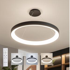 Brilagi - LED Stm. lustr FALCON II LED/108W/230V 3000-6500K pr. 80 cm černá + DO