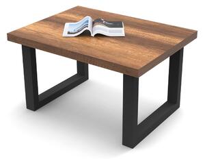 Hanah Home Konferenční stolek MN02 - BA 80 cm hnědý/antracit