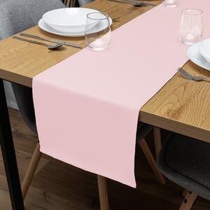 Biante Dekorační běhoun na stůl Rongo RG-062 Cukrově růžový 20x120 cm