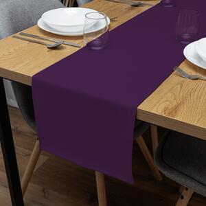 Biante Dekorační běhoun na stůl Rongo RG-064 Tmavě fialový 20x120 cm