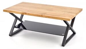 HALMAR Konferenční stolek Nero dub/černý