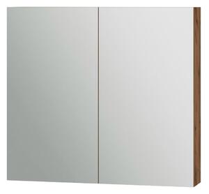 Lavedo Lotta Wotan Oak 80 - galerka (zrcadlová skříňka), smontovaná, závěsná | Lavedo by Aplomo