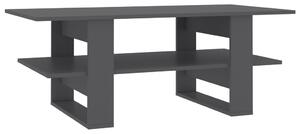 Konferenční stolek šedý 110 x 55 x 42 cm dřevotříska