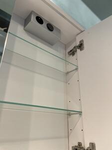 Kingsbath Savona 80 zrcadlová skříňka do koupelny s LED podsvícením
